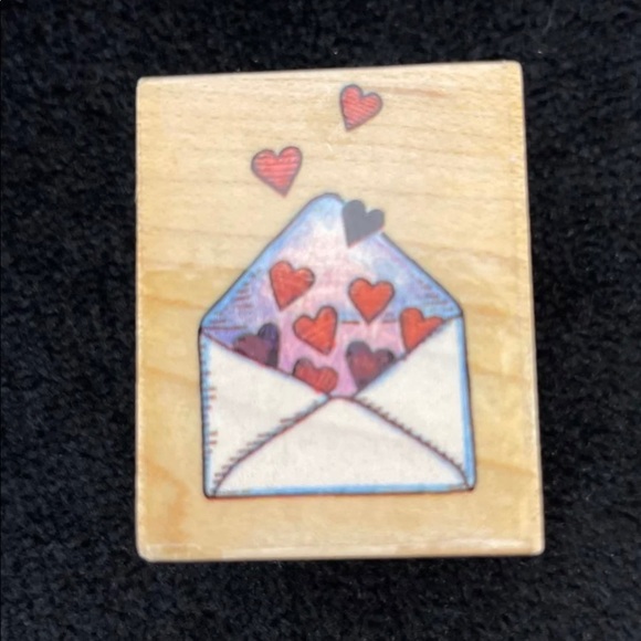 Rubber Stamps x 4 (Hearts & Friends) - Picture 4 of 7